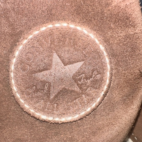 Converse All Star Chuck Taylor Leather High Tops Unisex Mens Size 8 Women-10 - Picture 6 of 7